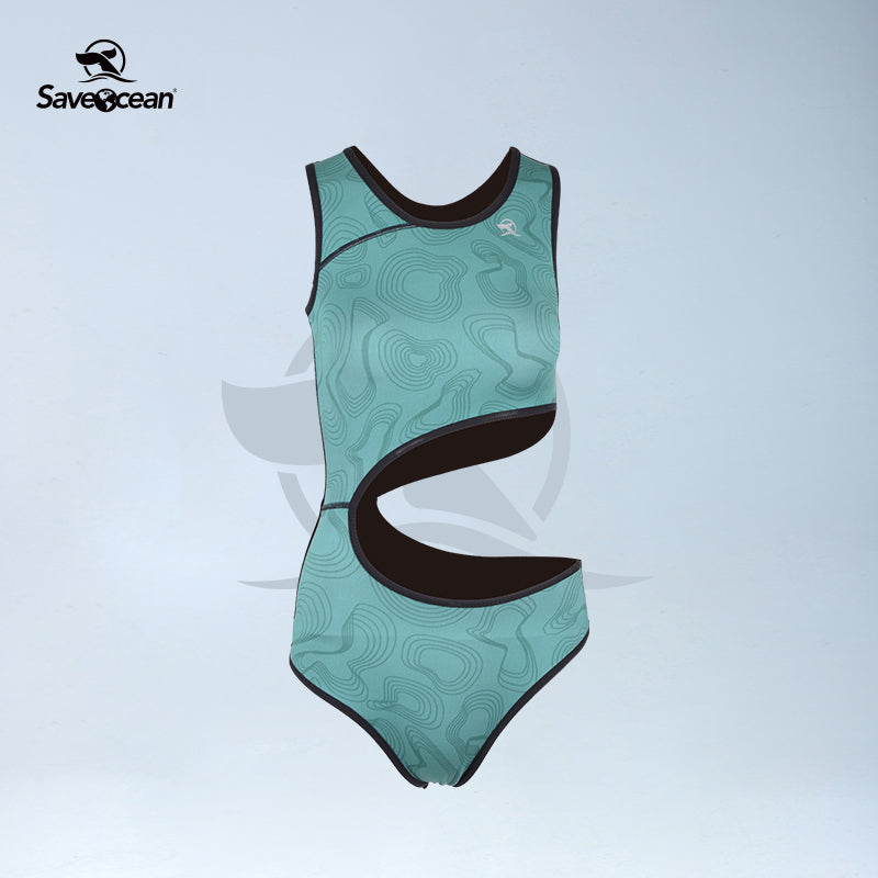 SLEEVLESS NYLON BIKINI "含姿"