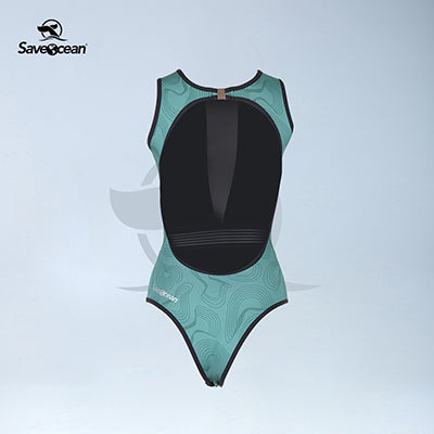 SLEEVLESS NYLON BIKINI "煙姿"