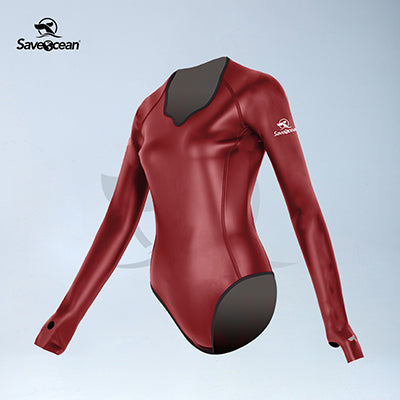 SA SKIN FRONT-ZIPPER DIAMOND CUT 2mm