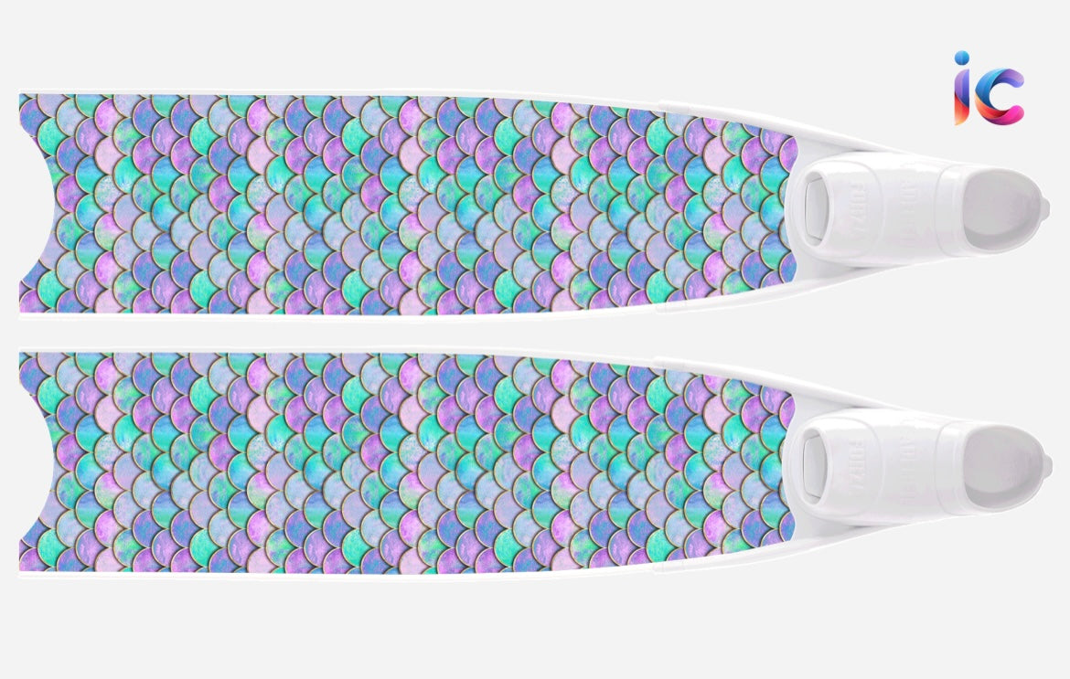 Mermaid Purple Golden Bi-FINS 2023