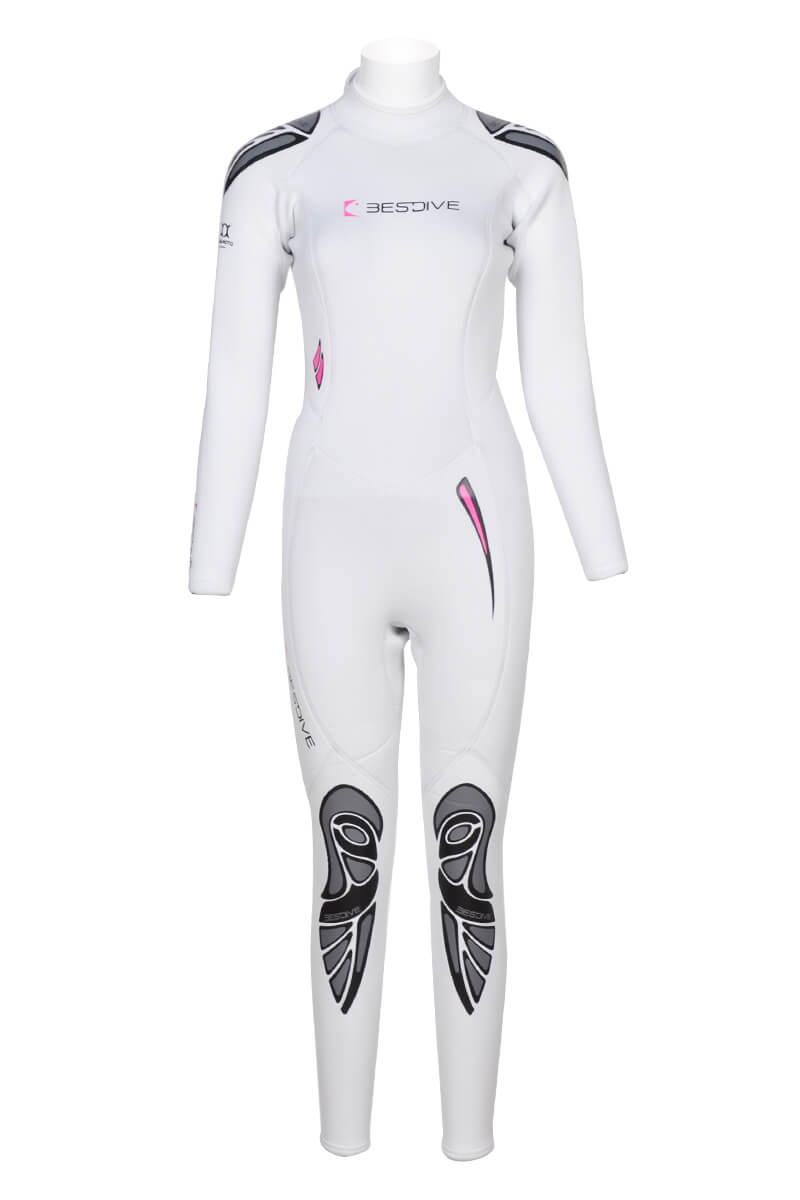 PEARLWHITE NYLON ジャンプスーツ WOMAN