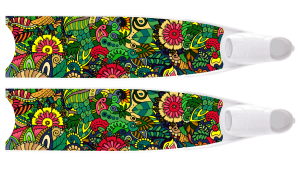 Leaderfins﻿ リーダーフィン LIMTED EDITION-FINS flower