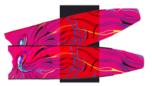 PINK FISH FINS ブレードのみ