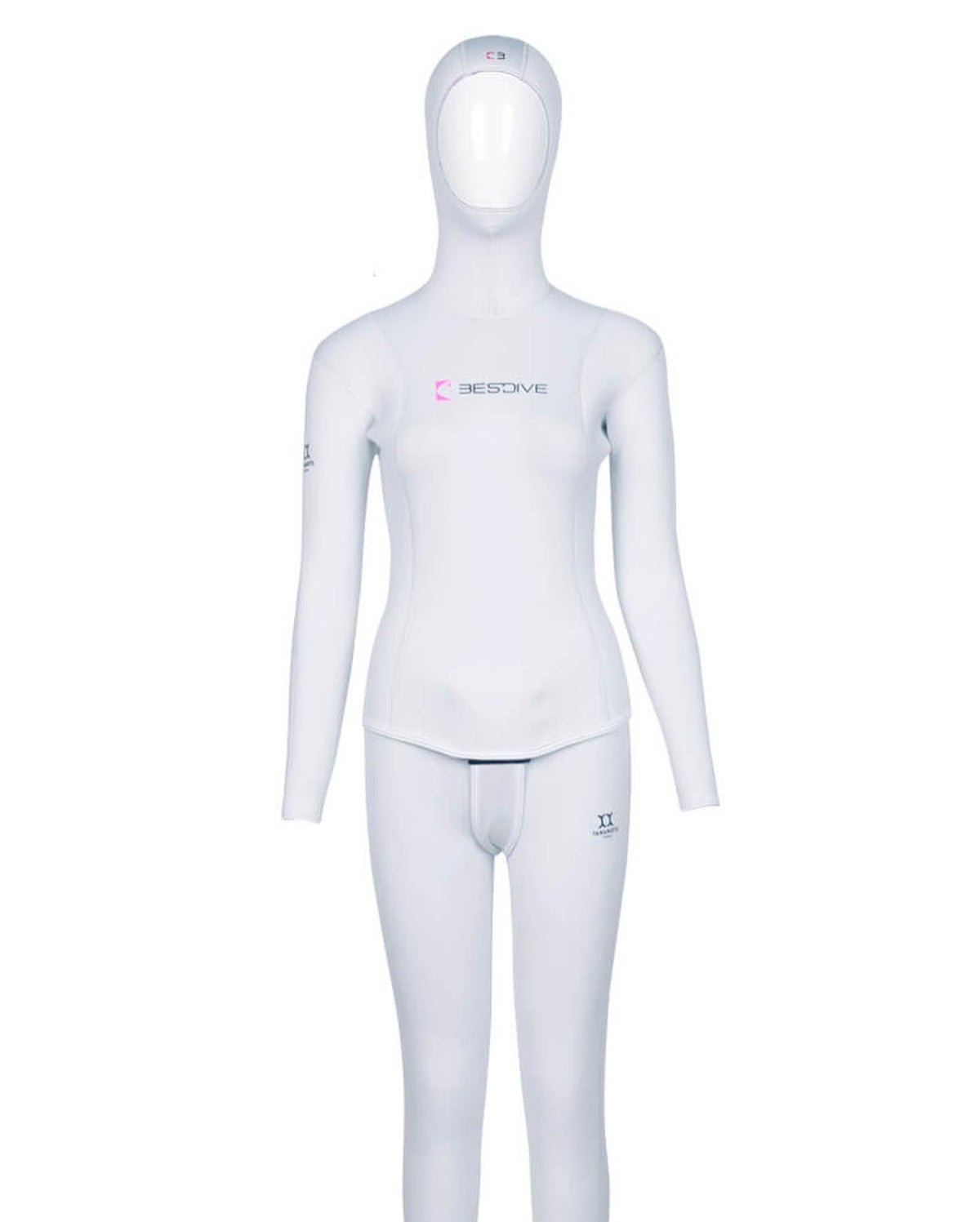 NYLON PEARLWHITE WETSUIT