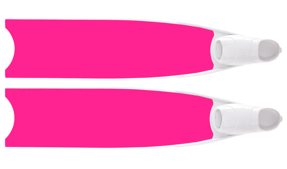 PURE CARBON FUXIA FINS
