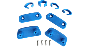 Leaderfins assambly set blue