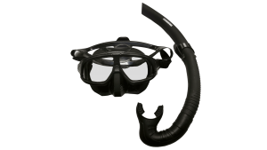LEADERFINS SNORKEL SET BLACK