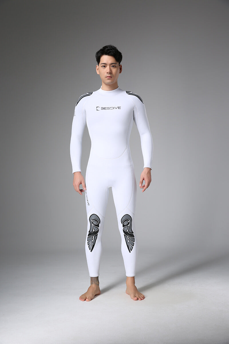 PEARLWHITE NYLON ジャンプスーツ MAN