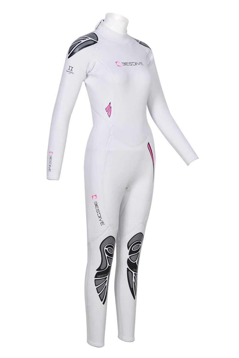 PEARLWHITE NYLON ジャンプスーツ WOMAN