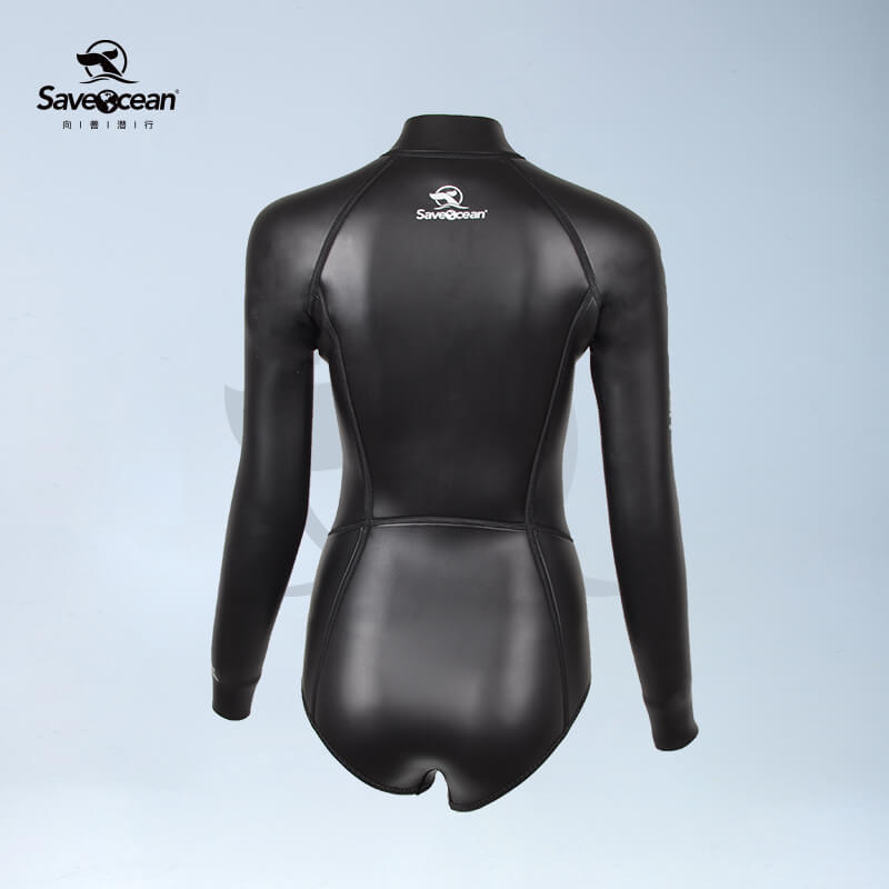 SA SKIN FRONT-ZIPPER 2mm