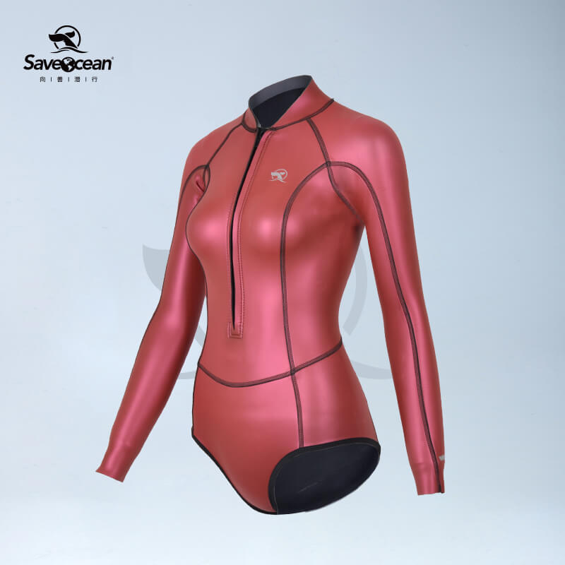 SA SKIN FRONT-ZIPPER 2mm