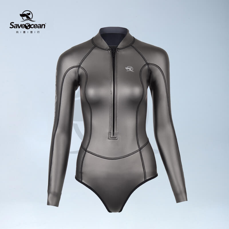 SA SKIN FRONT-ZIPPER 2mm