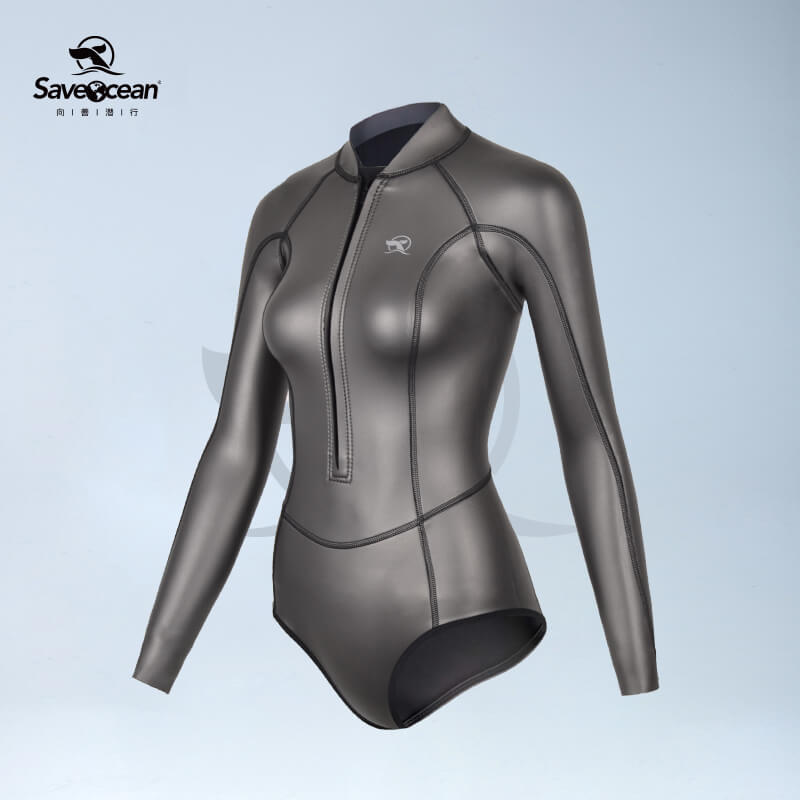 SA SKIN FRONT-ZIPPER 2mm