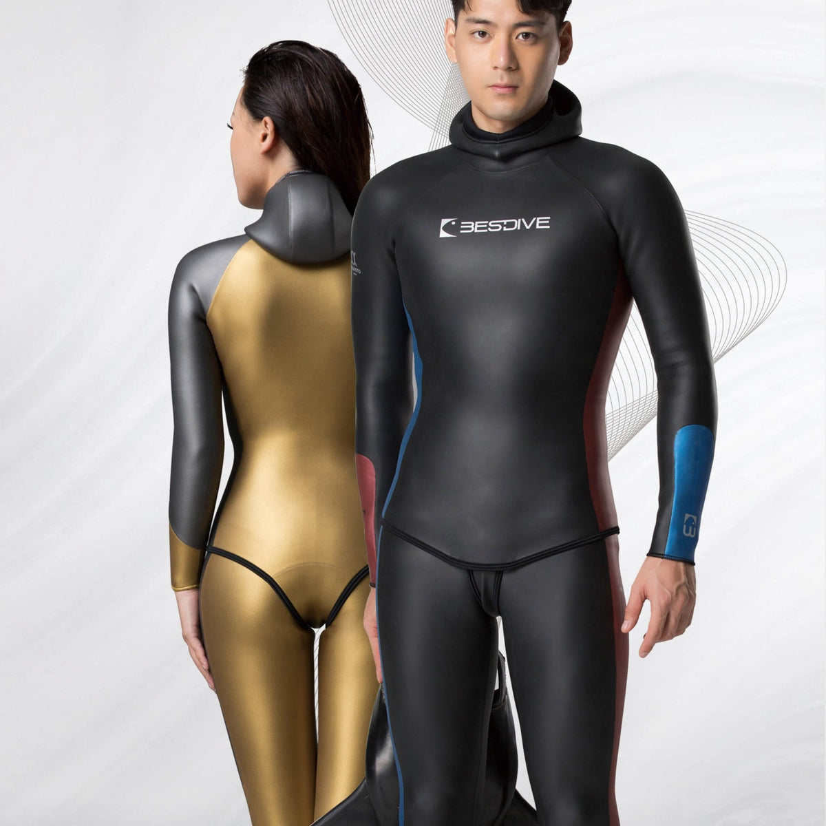 ベストダイブ BESTDIVE ウェットスーツ S.C.S SMOOTHSKIN WETSUITS MAN