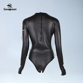 SA SKIN FRONT-ZIPPER DIAMOND CUT 2mm