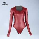 SA SKIN FRONT-ZIPPER DIAMOND CUT 2mm