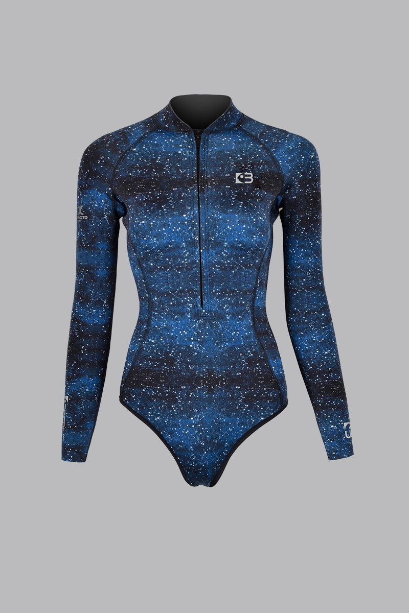 NYLON BODYSUIT MILKYWAY