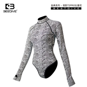 NYLON FUISION BODYSUIT RIPPLES