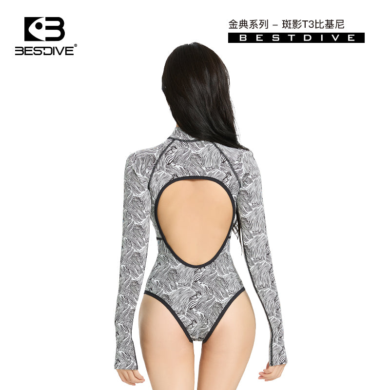NYLON FUISION BODYSUIT RIPPLES