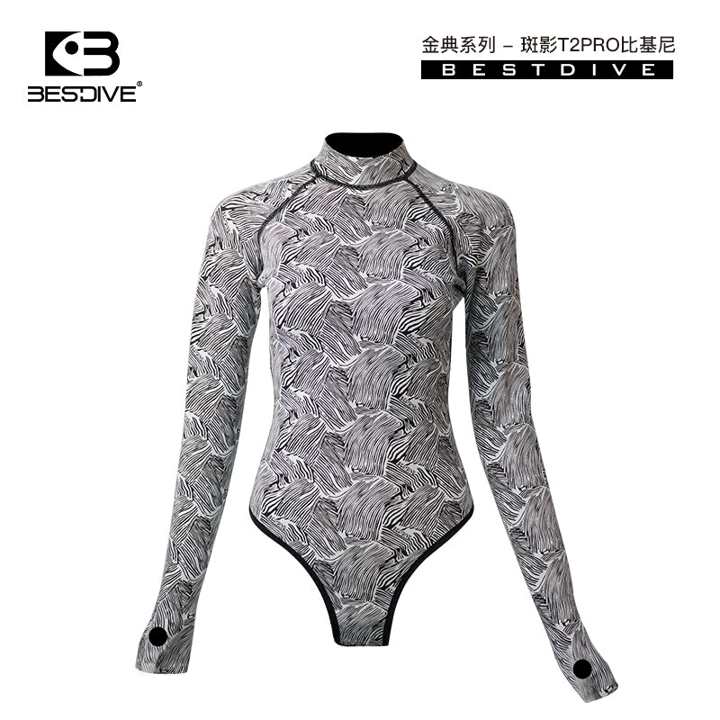 NYLON FUISION BODYSUIT RIPPLES