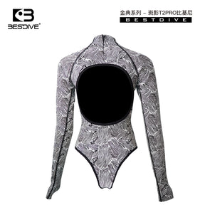 NYLON FUISION BODYSUIT RIPPLES